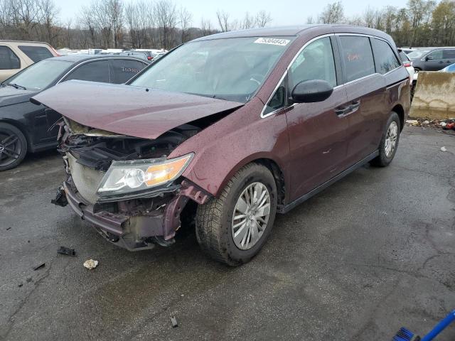 Image 1 of 2015 HONDA ODYSSEY LX 2015 with VIN 5FNRL5H2XFB088793