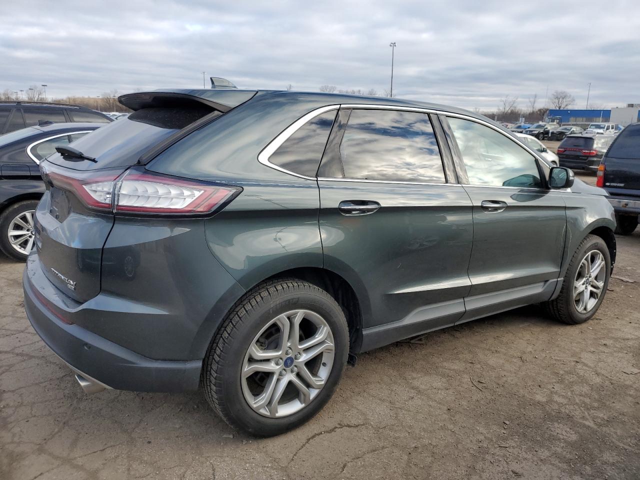 Image 3 of 2015 FORD EDGE TITANIUM 2015 with VIN 2FMTK4K86FBB17733