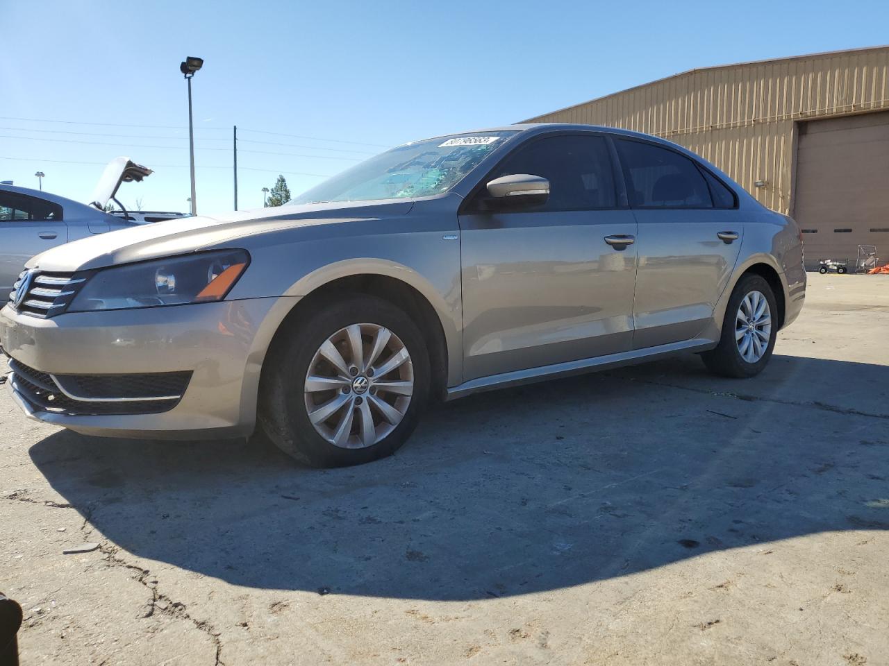 Image 1 of 2015 VOLKSWAGEN PASSAT S 2015 with VIN 1VWAT7A34FC075625