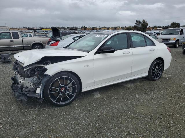 Image 1 of 2017 MERCEDES-BENZ C 43 4MATIC AMG 2017 with VIN 55SWF6EB7HU181129