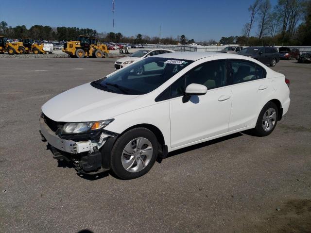 Image 1 of 2014 HONDA CIVIC LX 2014 with VIN 2HGFB2F53EH530745