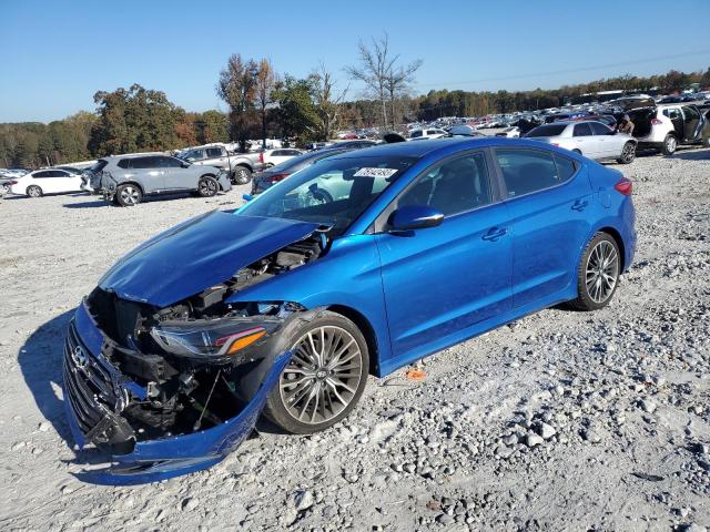 Image 1 of 2018 HYUNDAI ELANTRA SPORT 2018 with VIN KMHD04LB3JU479171