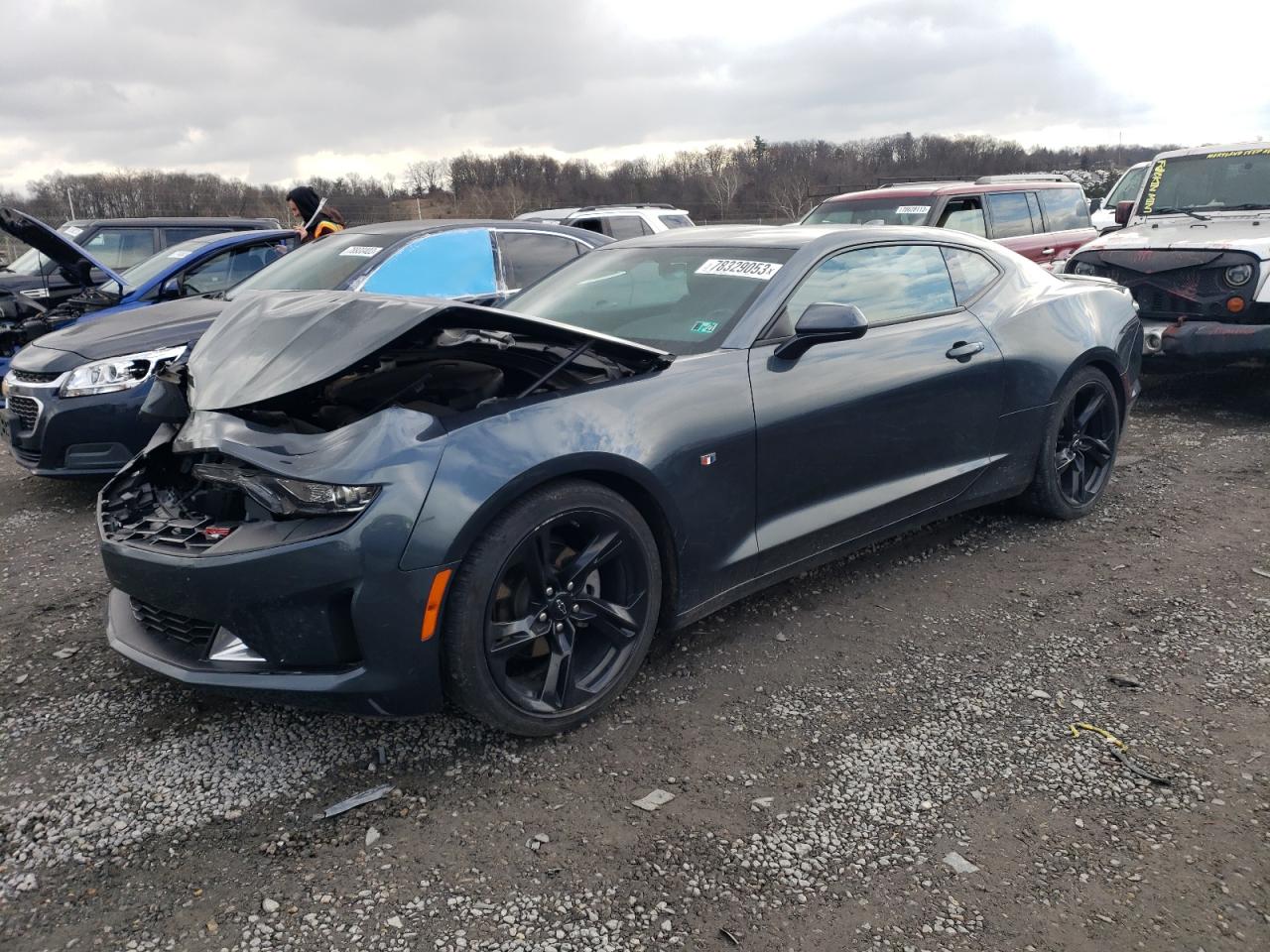 Obraz 1 z 2021 CHEVROLET CAMARO LS 2021 z VIN 1G1FB1RS0M0106901