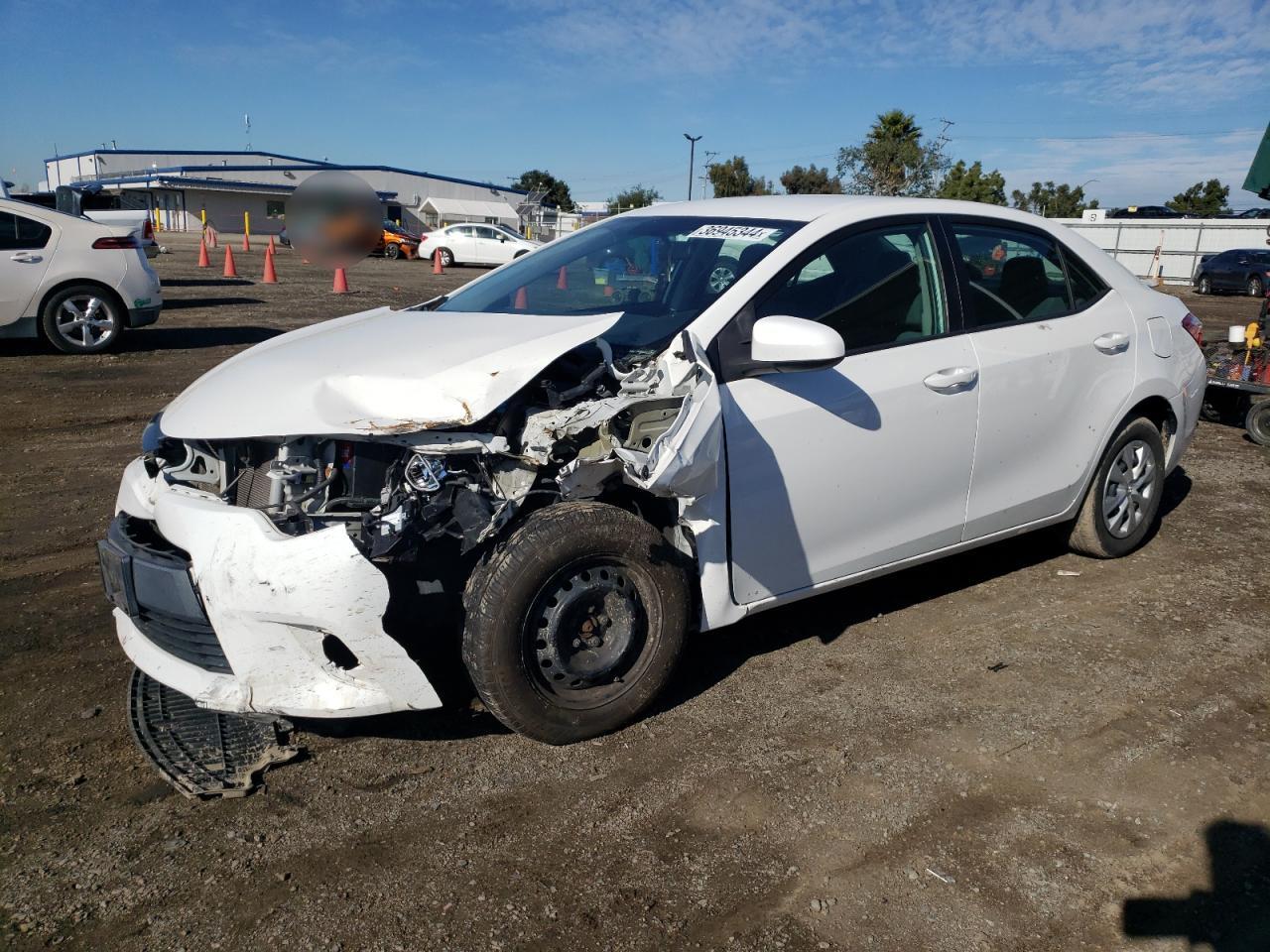 Изображение 1 2016 TOYOTA COROLLA L 2016 с VIN 5YFBURHE7GP371691