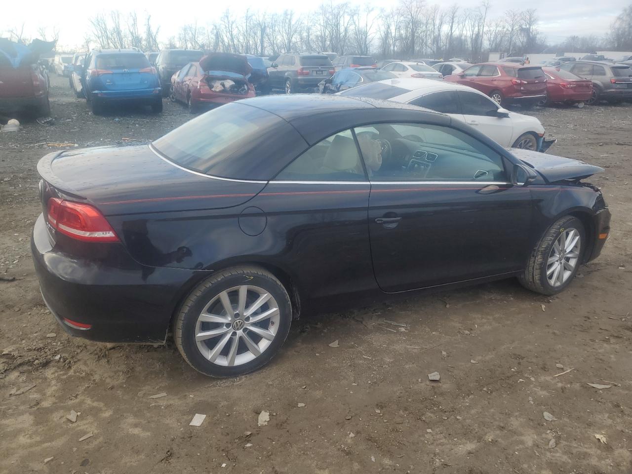 Изображение 3 2014 VOLKSWAGEN EOS KOMFORT 2014 с VIN WVWBW8AH2EV003230