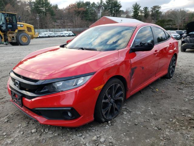 Image 1 of 2019 HONDA CIVIC SPORT 2019 with VIN 2HGFC2F83KH512815