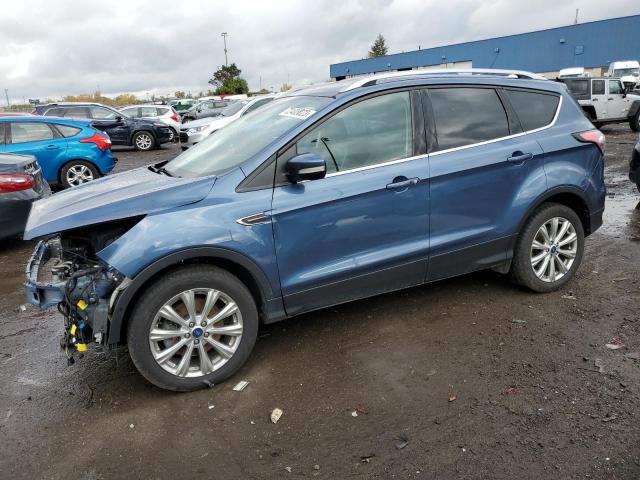 Image 1 of 2018 FORD ESCAPE TITANIUM 2018 with VIN 1FMCU9J9XJUC77182