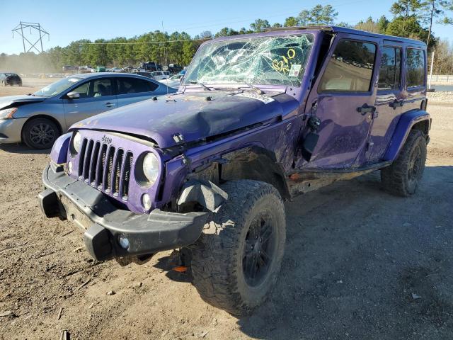 Image 1 of 2017 JEEP WRANGLER UNLIMITED SAHARA 2017 with VIN 1C4BJWEG7HL653725