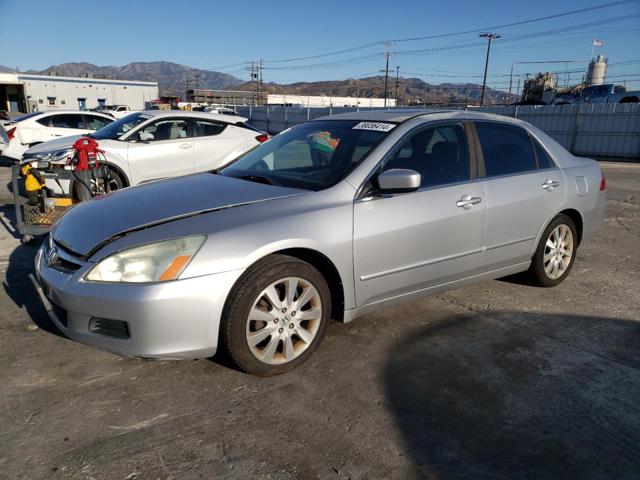 Image 1 of 2007 HONDA ACCORD EX 2007 with VIN 1HGCM665X7A057223