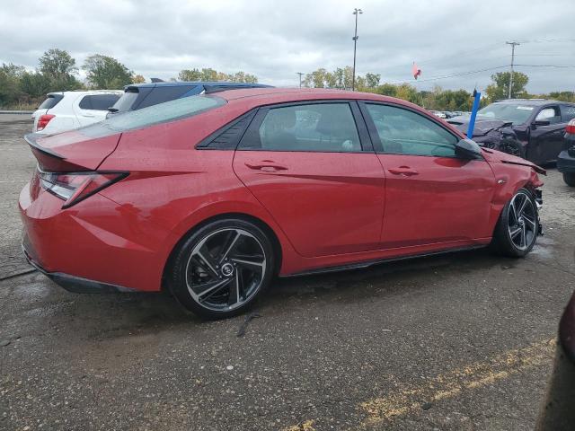 Image 3 of 2022 HYUNDAI ELANTRA N LINE 2022 with VIN KMHLR4AFXNU359820