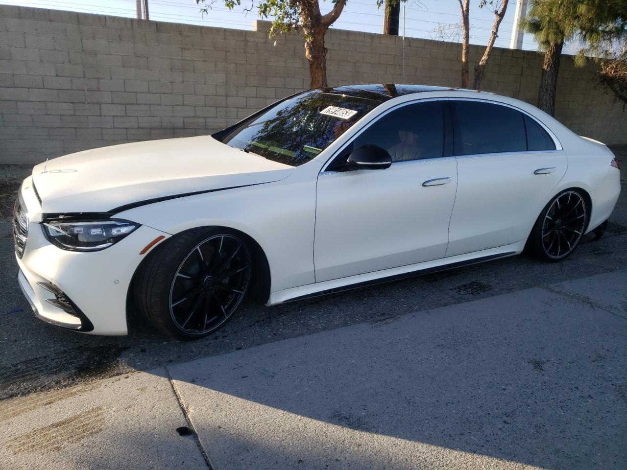 Image 1 of 2022 MERCEDES-BENZ S 580 4MATIC 2022 with VIN W1K6G7GB0NA104114