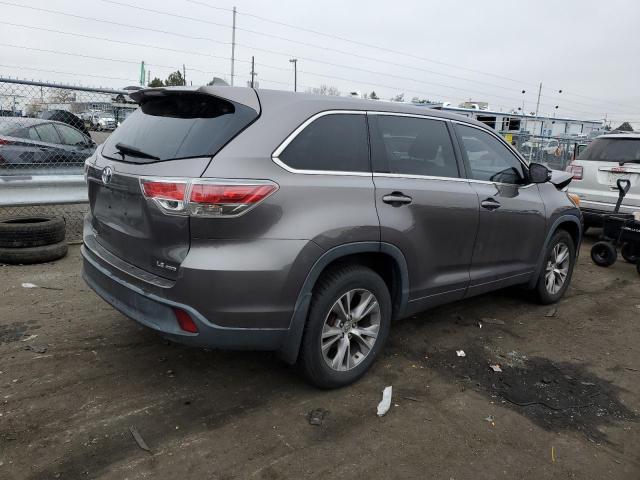 Image 3 of 2014 TOYOTA HIGHLANDER LE 2014 with VIN 5TDBKRFH6ES055903