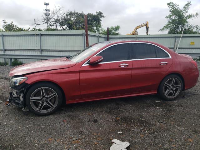 Image 1 of 2019 MERCEDES-BENZ C 300 4MATIC 2019 with VIN 55SWF8EB4KU319972