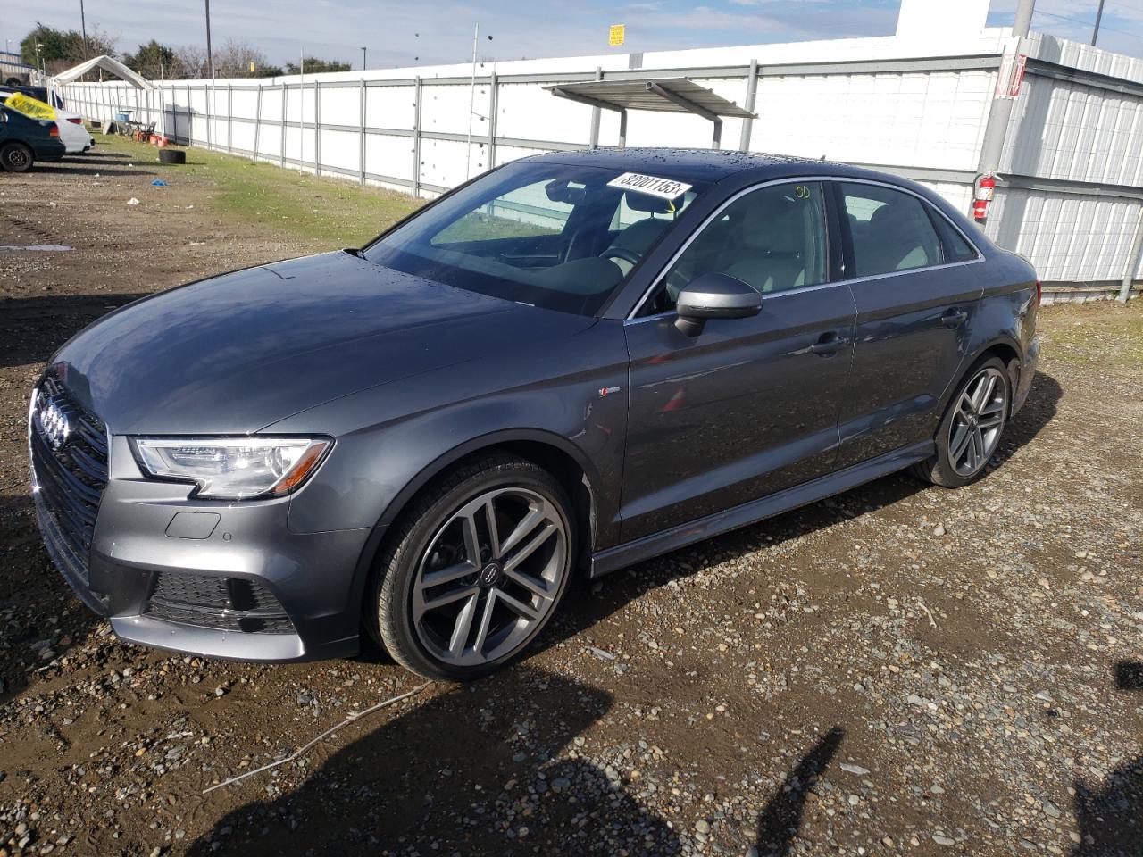 Image 1 of 2017 AUDI A3 PREMIUM PLUS 2017 with VIN WAUGUGFF2H1025329