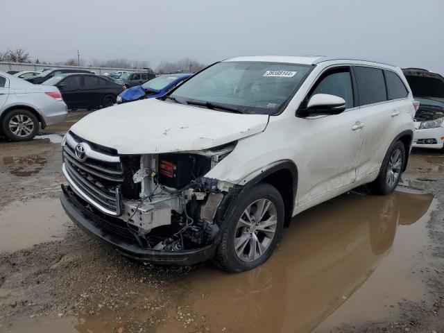 Obraz 1 z 2014 TOYOTA HIGHLANDER XLE 2014 z VIN 5TDJKRFH5ES023763