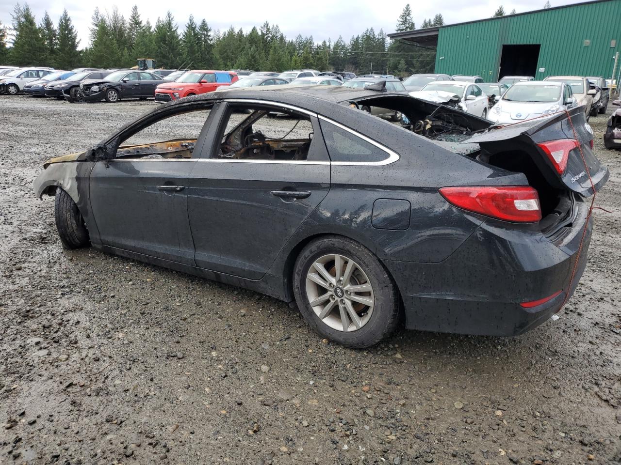 Image 2 of 2017 HYUNDAI SONATA SE 2017 with VIN 5NPE24AFXHH463434