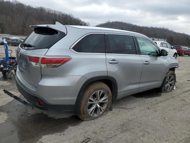 Image 3 of 2014 TOYOTA HIGHLANDER XLE 2014 with VIN 5TDJKRFH6ES025408