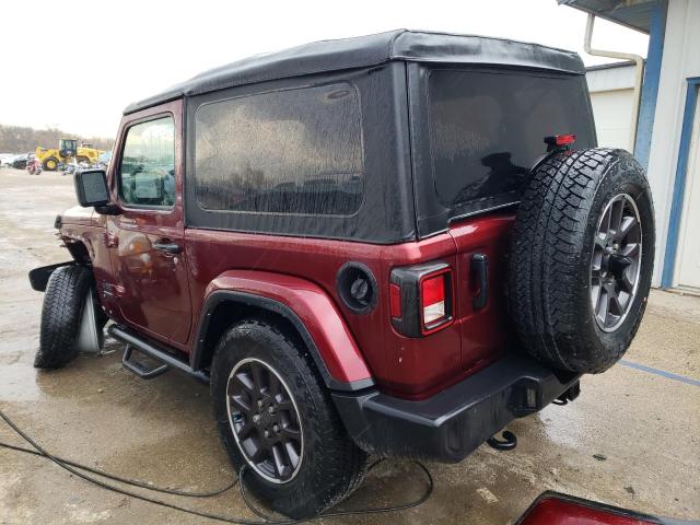 Image 2 of 2021 JEEP WRANGLER SPORT 2021 with VIN 1C4HJXAG8MW741424