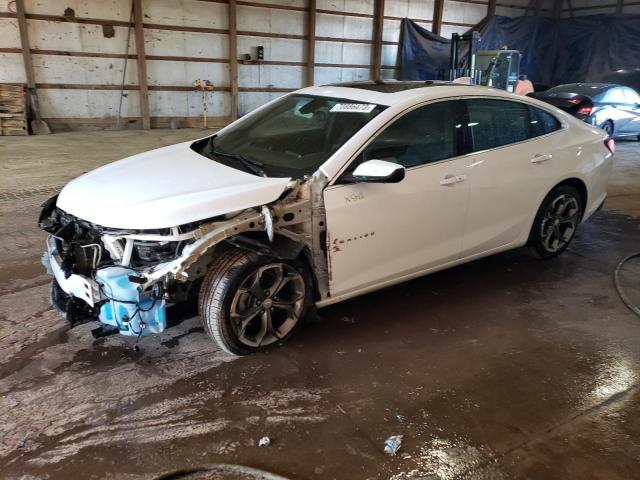 Image 1 of 2021 CHEVROLET MALIBU LT 2021 with VIN 1G1ZD5ST5MF046595