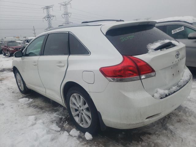 Image 2 of 2012 TOYOTA VENZA LE 2012 with VIN 4T3ZA3BB2CU062245