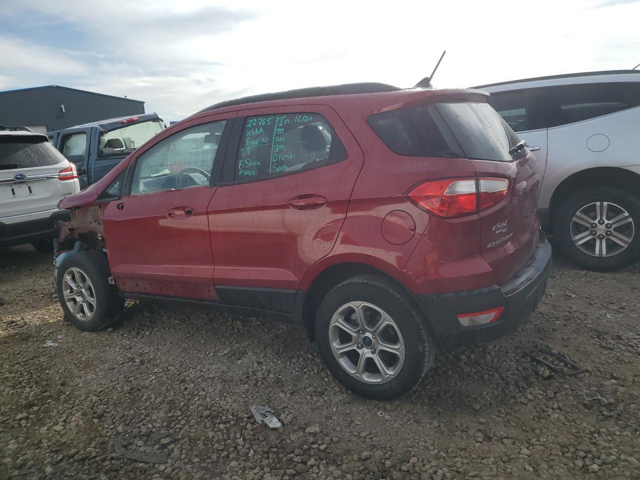 Изображение 2 2018 FORD ECOSPORT SE 2018 с VIN MAJ6P1UL1JC194978
