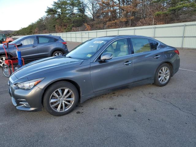 Image 1 of 2015 INFINITI Q50 BASE 2015 with VIN JN1BV7AR7FM404210