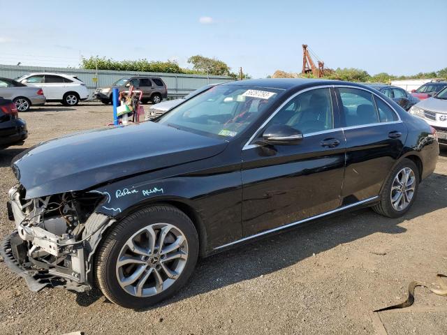 Image 1 of 2017 MERCEDES-BENZ C 300 4MATIC 2017 with VIN 55SWF4KB4HU211339