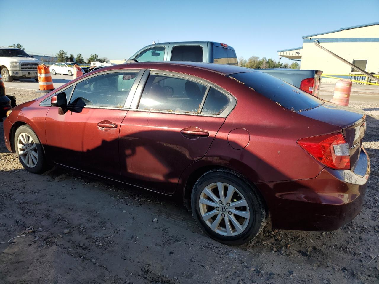 Image 2 of 2012 HONDA CIVIC EX 2012 with VIN 2HGFB2F85CH557159