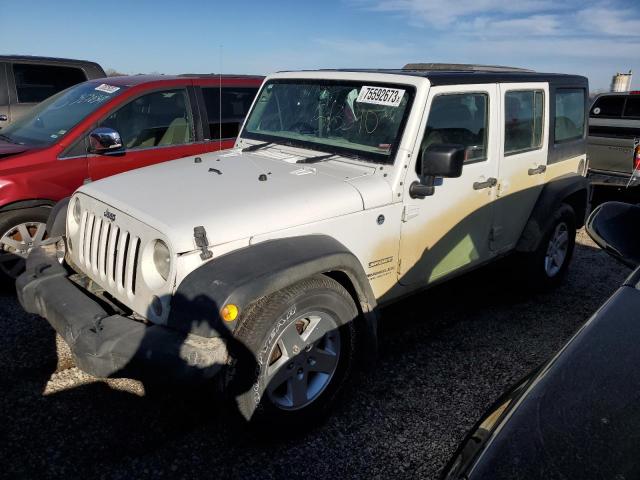Image 1 of 2017 JEEP WRANGLER UNLIMITED SPORT 2017 with VIN 1C4BJWKG5HL513340