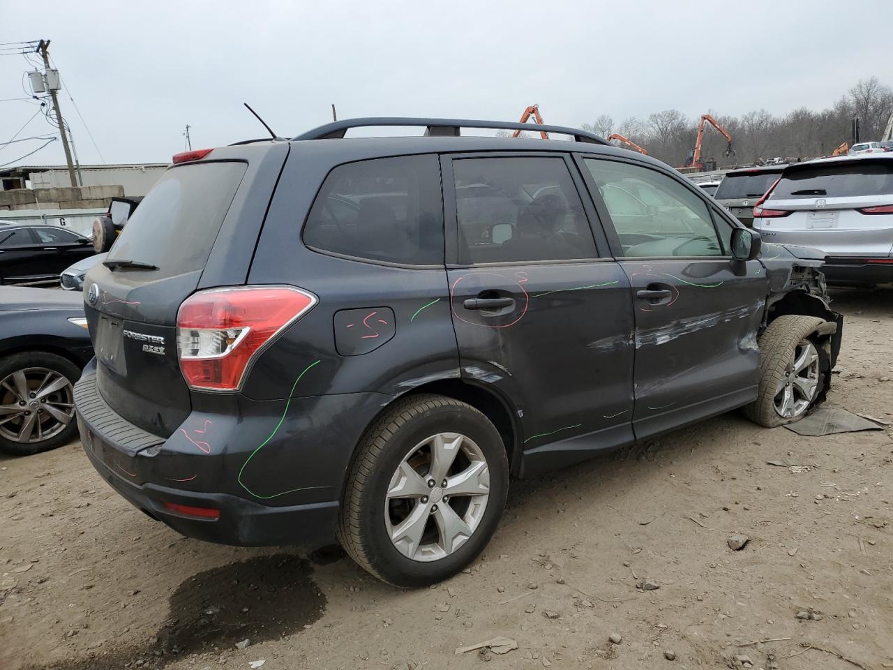 Obraz 3 z 2014 SUBARU FORESTER 2.5I PREMIUM 2014 z VIN JF2SJAEC0EH455732