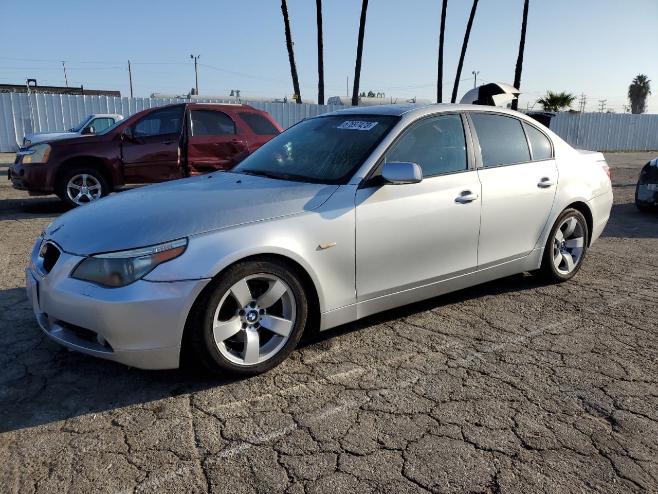 Image 1 of 2005 BMW 525 I 2005 with VIN WBANA53585B855836