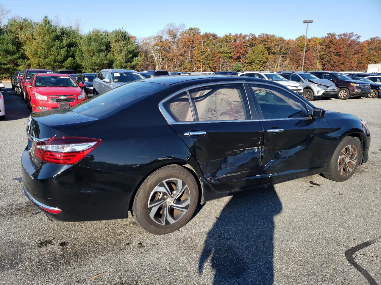 Image 3 of 2016 HONDA ACCORD LX 2016 with VIN 1HGCR2F34GA168827
