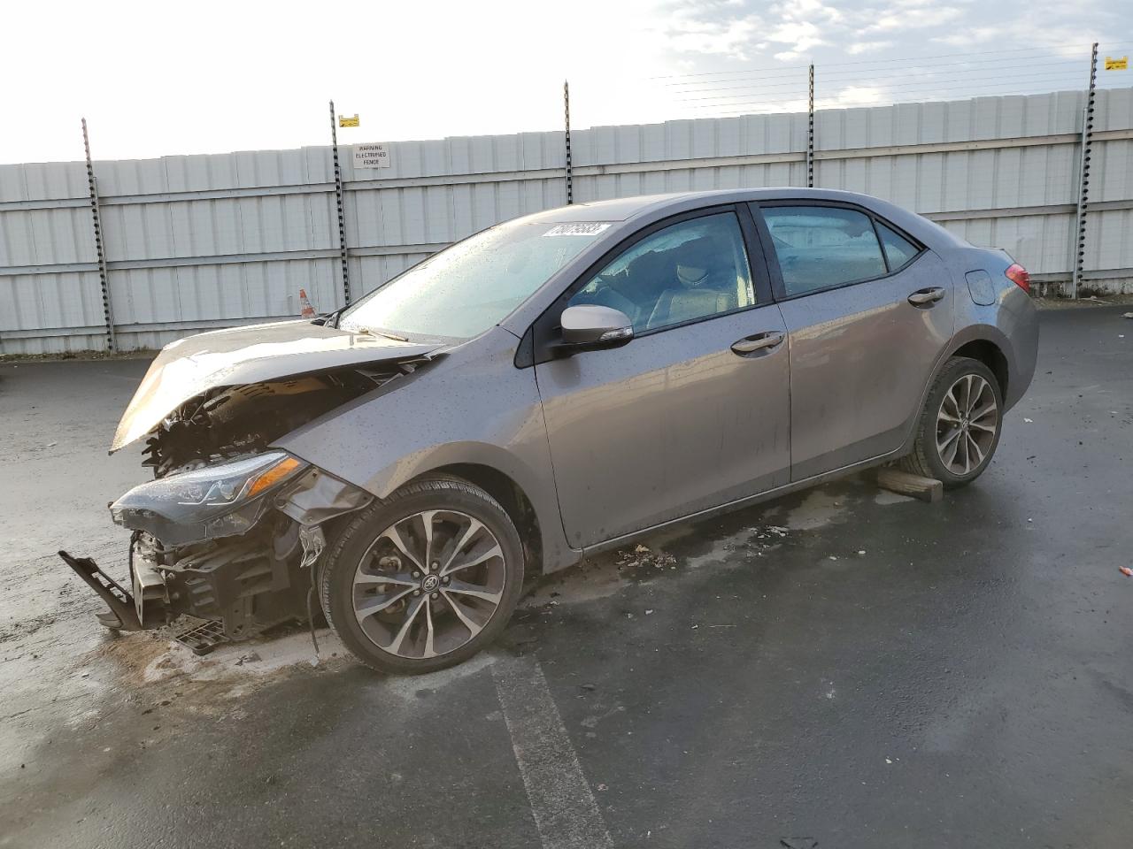 Изображение 1 2019 TOYOTA COROLLA L 2019 с VIN 2T1BURHE6KC243984