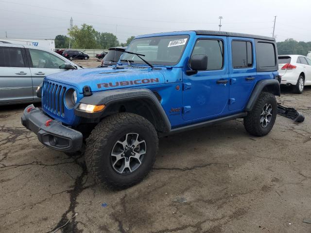 Image 1 of 2021 JEEP WRANGLER UNLIMITED RUBICON 2021 with VIN 1C4HJXFG9MW705086