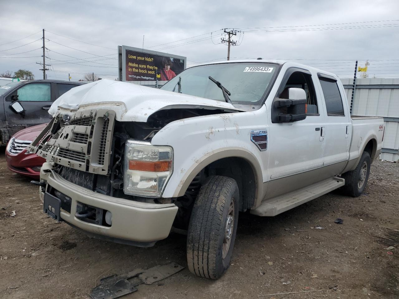 Obraz 1 z 2008 FORD F250 SUPER DUTY 2008 z VIN 1FTSW21R88EA05154