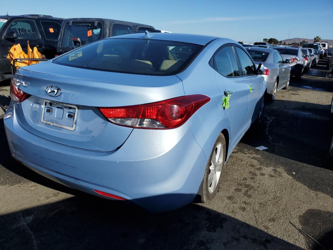 Obraz 3 z 2013 HYUNDAI ELANTRA GLS 2013 z VIN KMHDH4AE8DU568101
