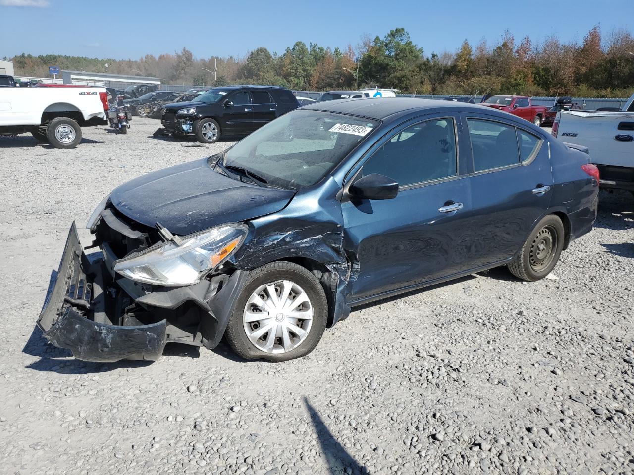 Image 1 of 2016 NISSAN VERSA S 2016 with VIN 3N1CN7AP2GL822009
