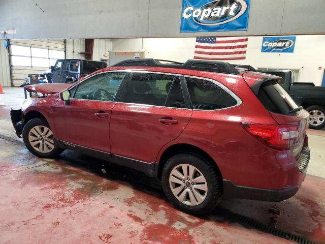 Image 2 of 2017 SUBARU OUTBACK 2.5I PREMIUM 2017 with VIN 4S4BSACCXH3374166