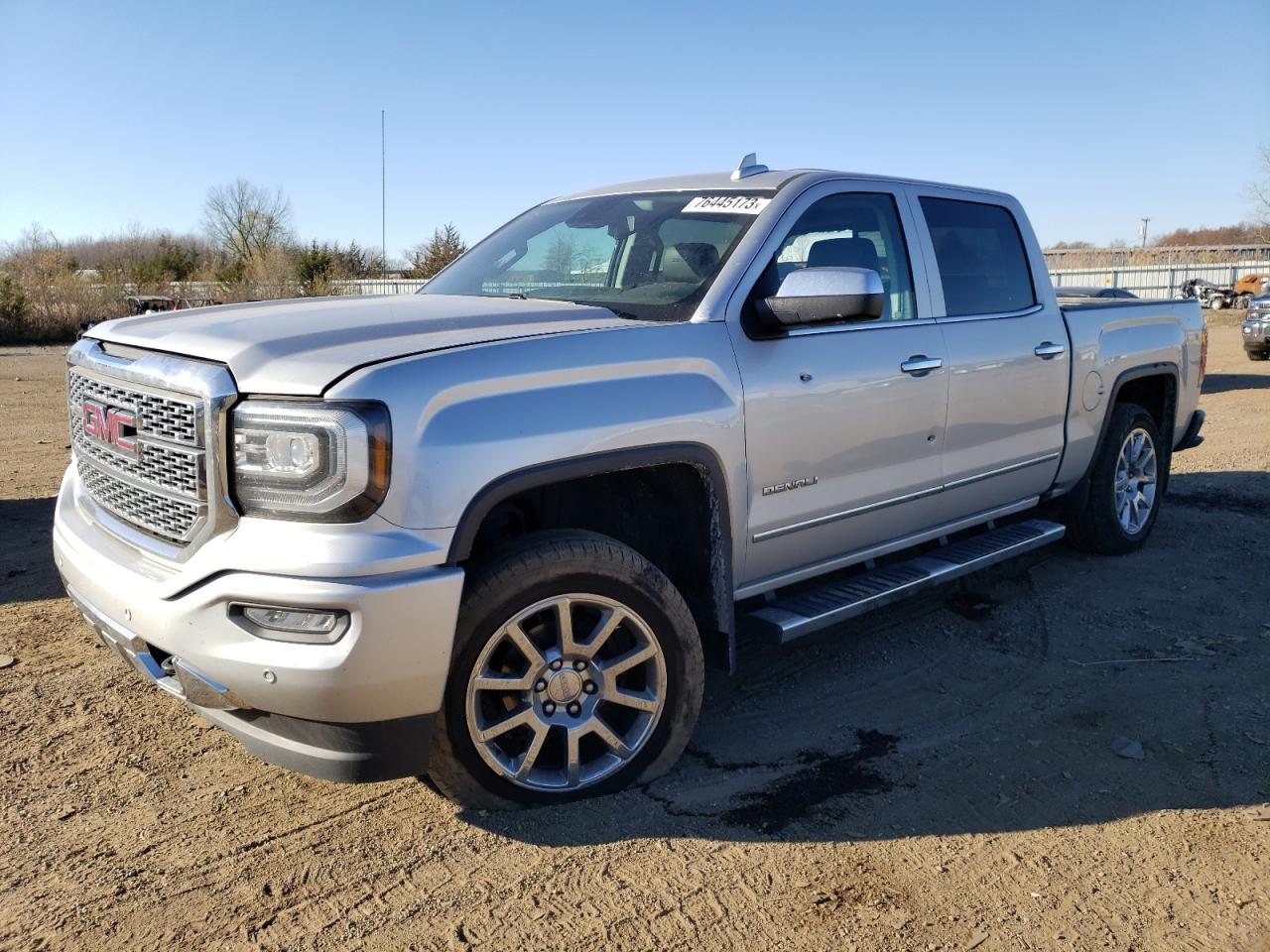 Image 1 of 2018 GMC SIERRA K1500 DENALI 2018 with VIN 3GTU2PEJ3JG123536