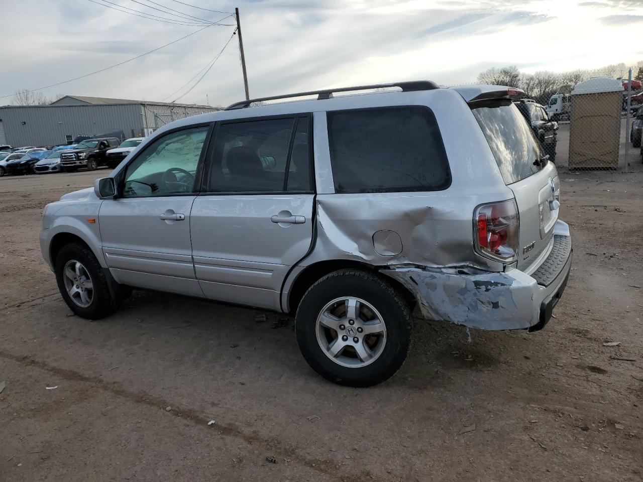 Изображение 2 2007 HONDA PILOT EXL 2007 с VIN 5FNYF18737B010879