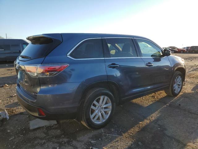 Image 3 of 2015 TOYOTA HIGHLANDER LE 2015 with VIN 5TDBKRFH9FS138341