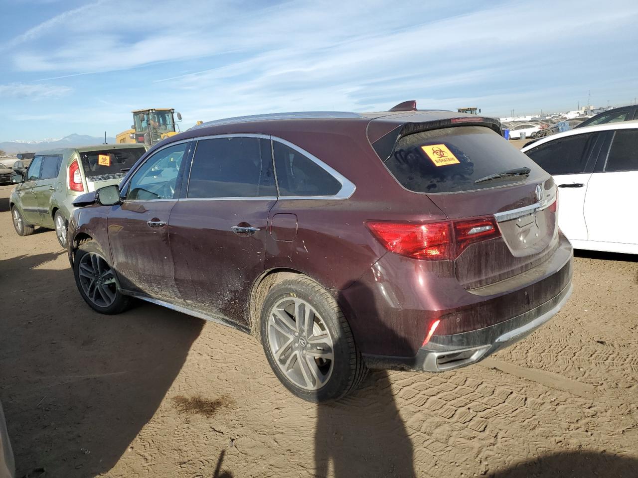 Image 2 of 2017 ACURA MDX ADVANCE 2017 with VIN 5FRYD4H84HB022961