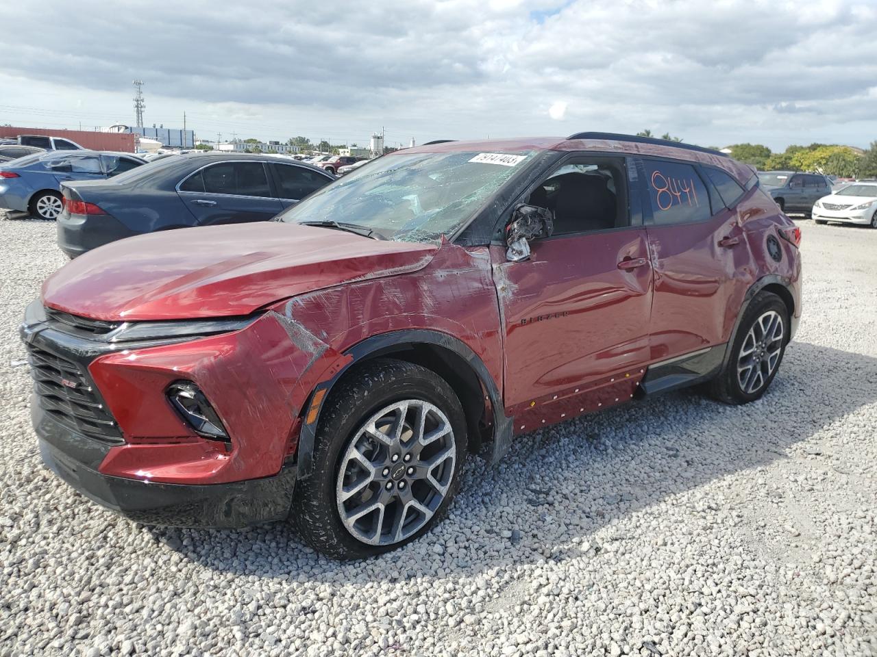 Image 1 of 2023 CHEVROLET BLAZER RS 2023 with VIN 3GNKBERSXPS151121