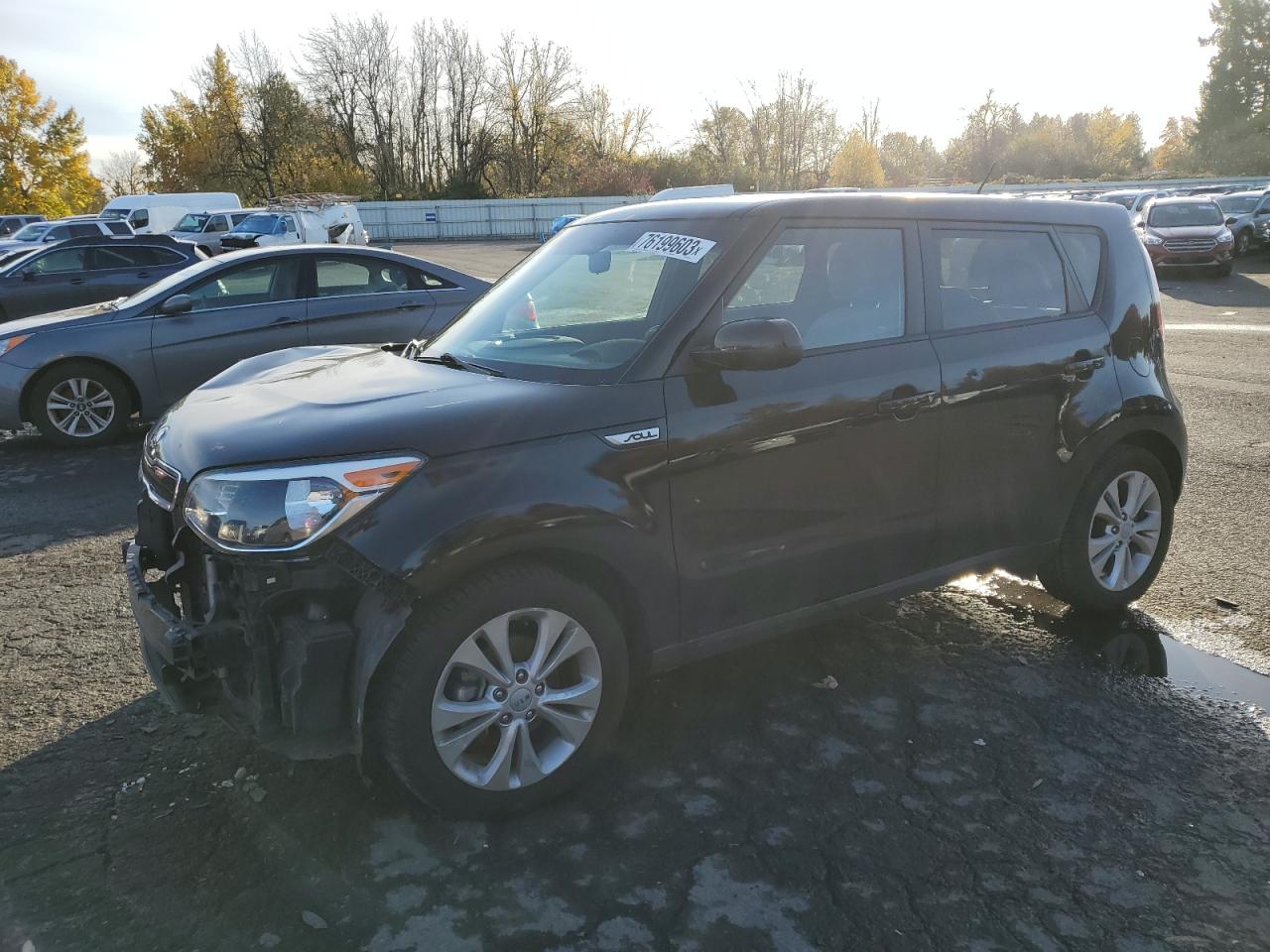 Image 1 of 2015 KIA SOUL + 2015 with VIN KNDJP3A57F7191525