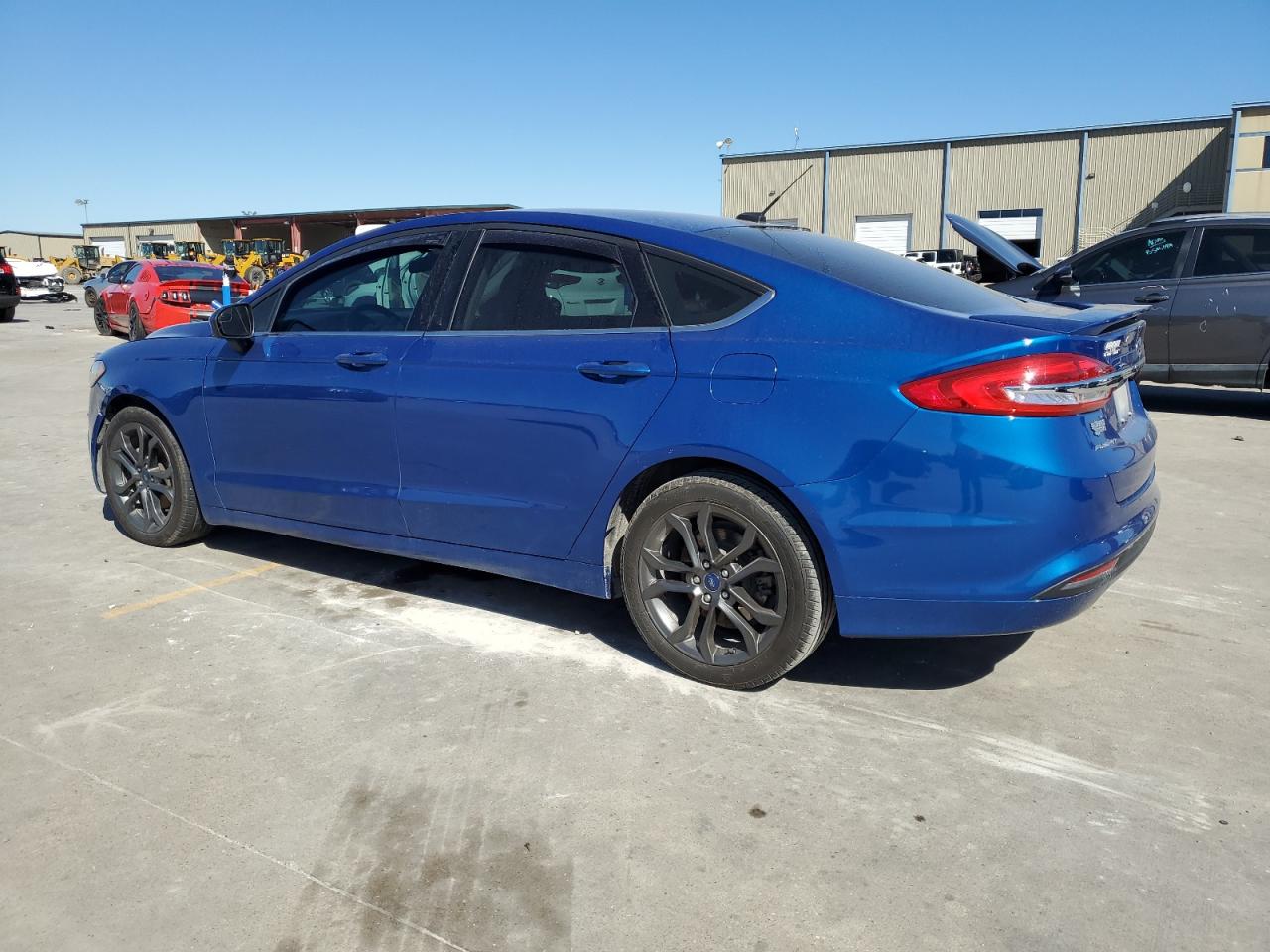 Изображение 2 2018 FORD FUSION SE 2018 с VIN 3FA6P0HD0JR186322