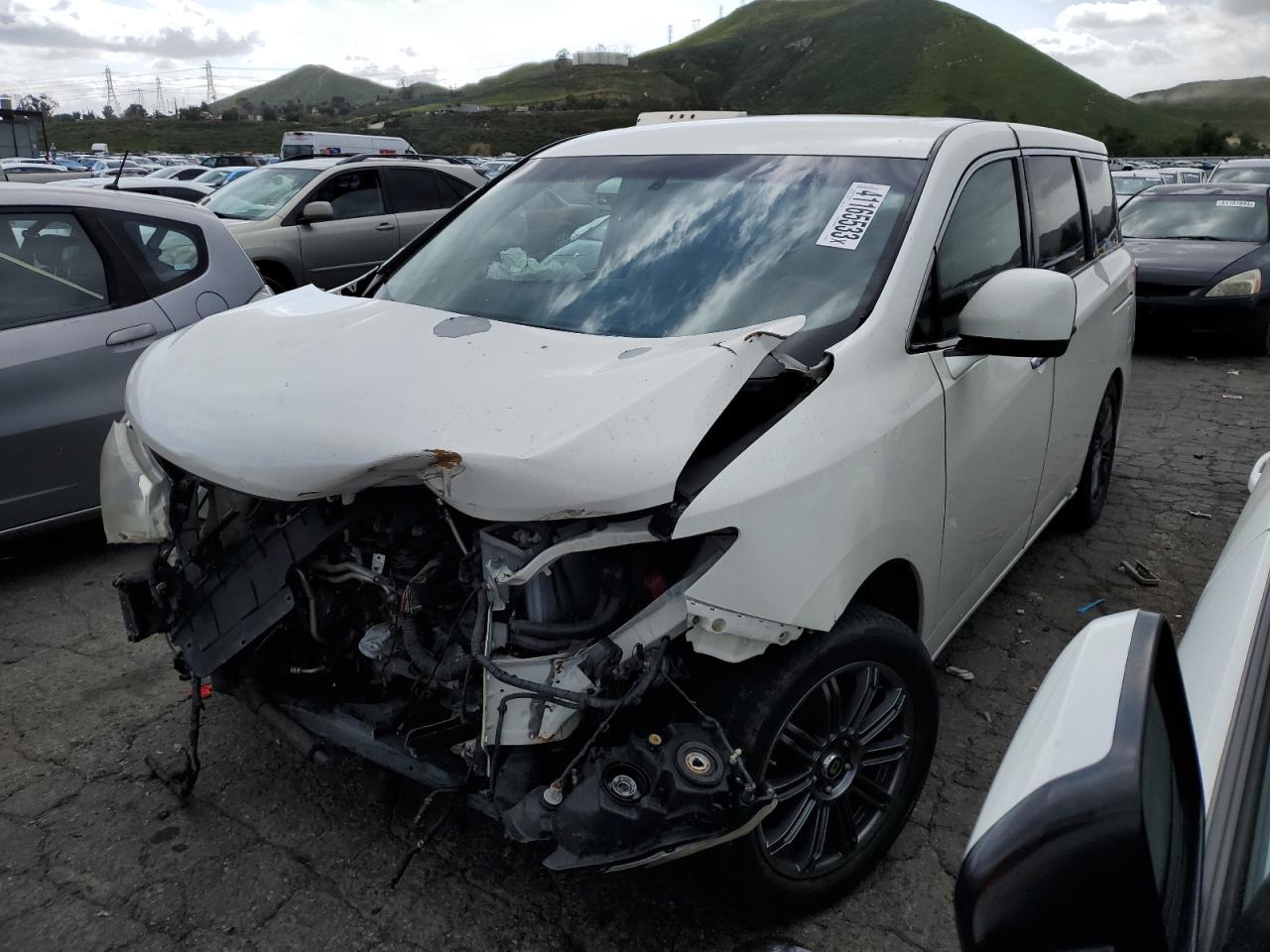 Image 1 of Nissan Quest S 2011 with VIN JN8AE2KP2B9013072