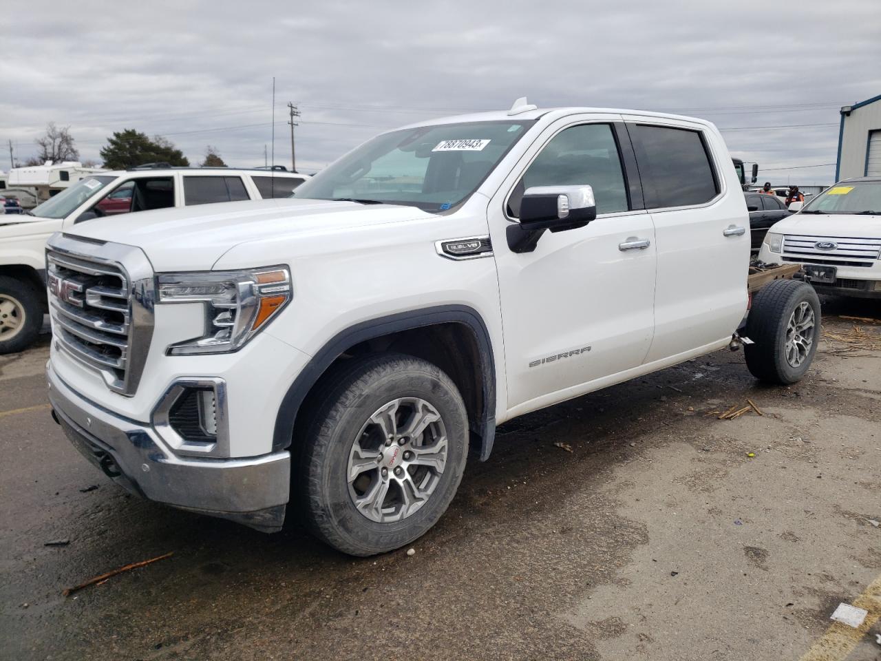 Image 1 of 2021 GMC SIERRA K1500 SLT 2021 with VIN 3GTU9DED8MG179691