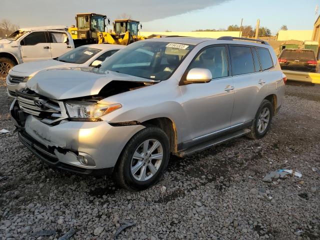 Image 1 of 2012 TOYOTA HIGHLANDER BASE 2012 with VIN 5TDZK3EH3CS061250