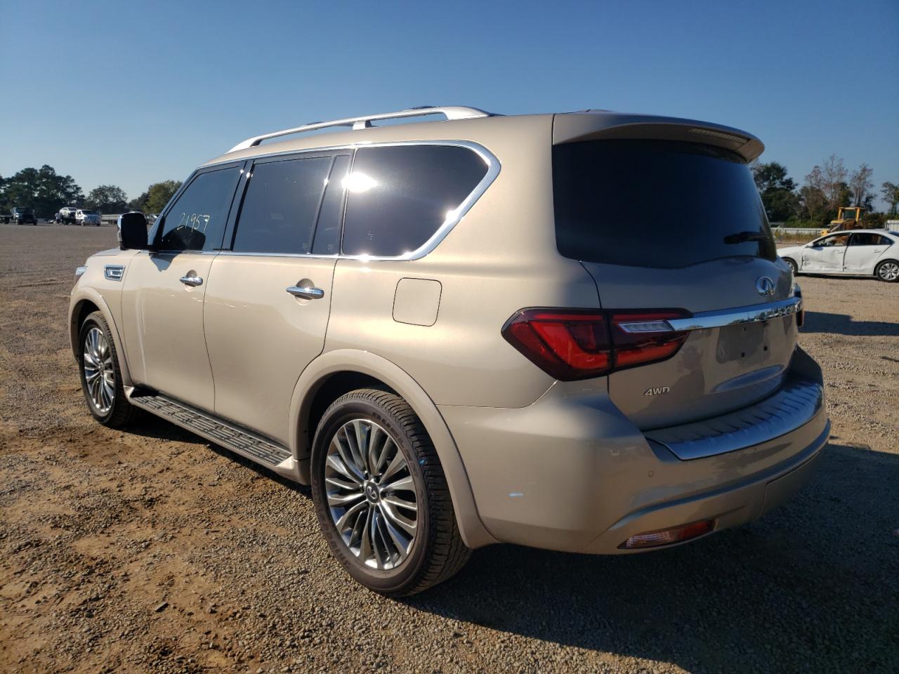 Image 3 of 2021 INFINITI QX80 SENSORY 2021 with VIN JN8AZ2BE7M9270332