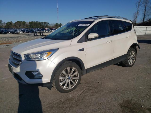 Image 1 of 2017 FORD ESCAPE TITANIUM 2017 with VIN 1FMCU9J91HUB64571